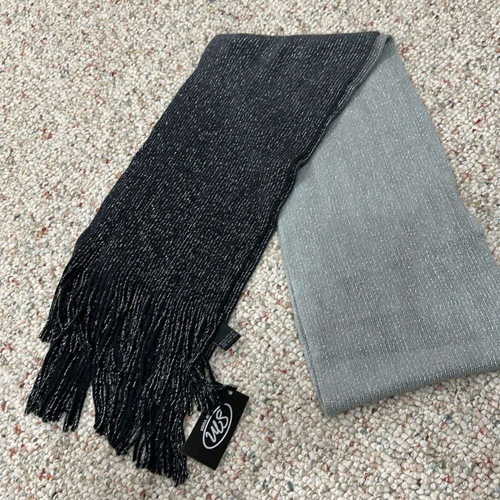SM Omber Mettalic grey/lblack Muffler 8.5” X75”